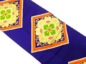 アンティーク　菱に華紋織り出し袋帯（着用可）